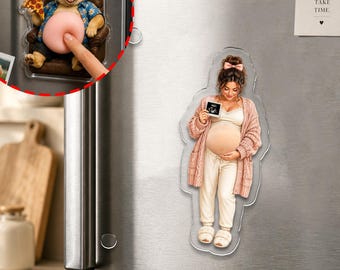Belly Fridge Magnet
