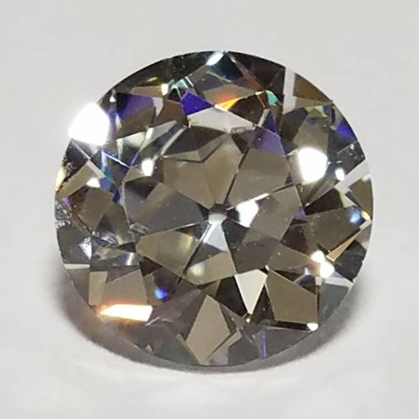 3-9mm Old European Cut Highest Quality Cubic Zirconia, Choose Size and Color- RARE - USA SELLER!