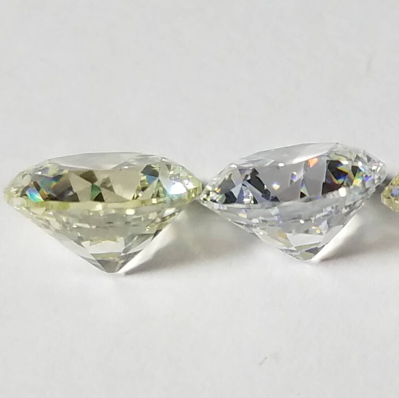 3-9mm Old European Cut Highest Quality Cubic Zirconia, Choose Size and Color RARE USA SELLER zdjęcie 8