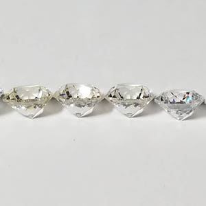 3-9mm Old European Cut Highest Quality Cubic Zirconia, Choose Size and Color RARE USA SELLER zdjęcie 7