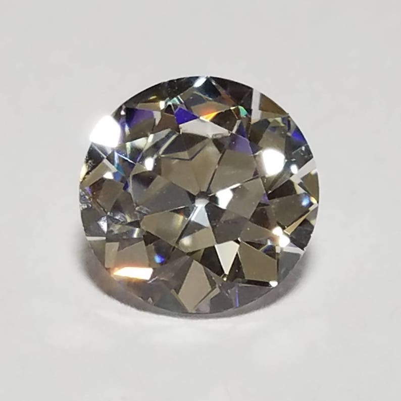 3-9mm Old European Cut Highest Quality Cubic Zirconia, Choose Size and Color RARE USA SELLER zdjęcie 1