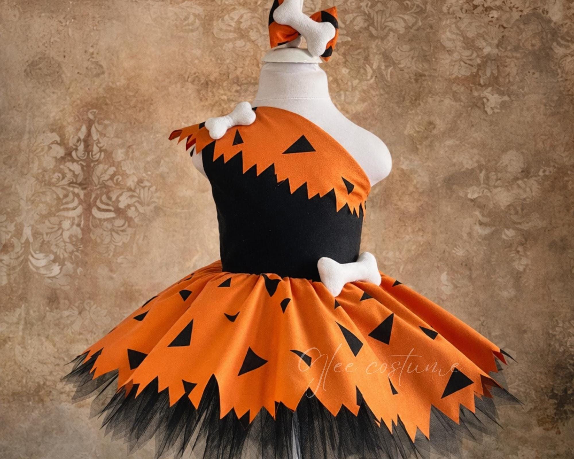 Pebbles Baby Dress, 1st Birthday Costume