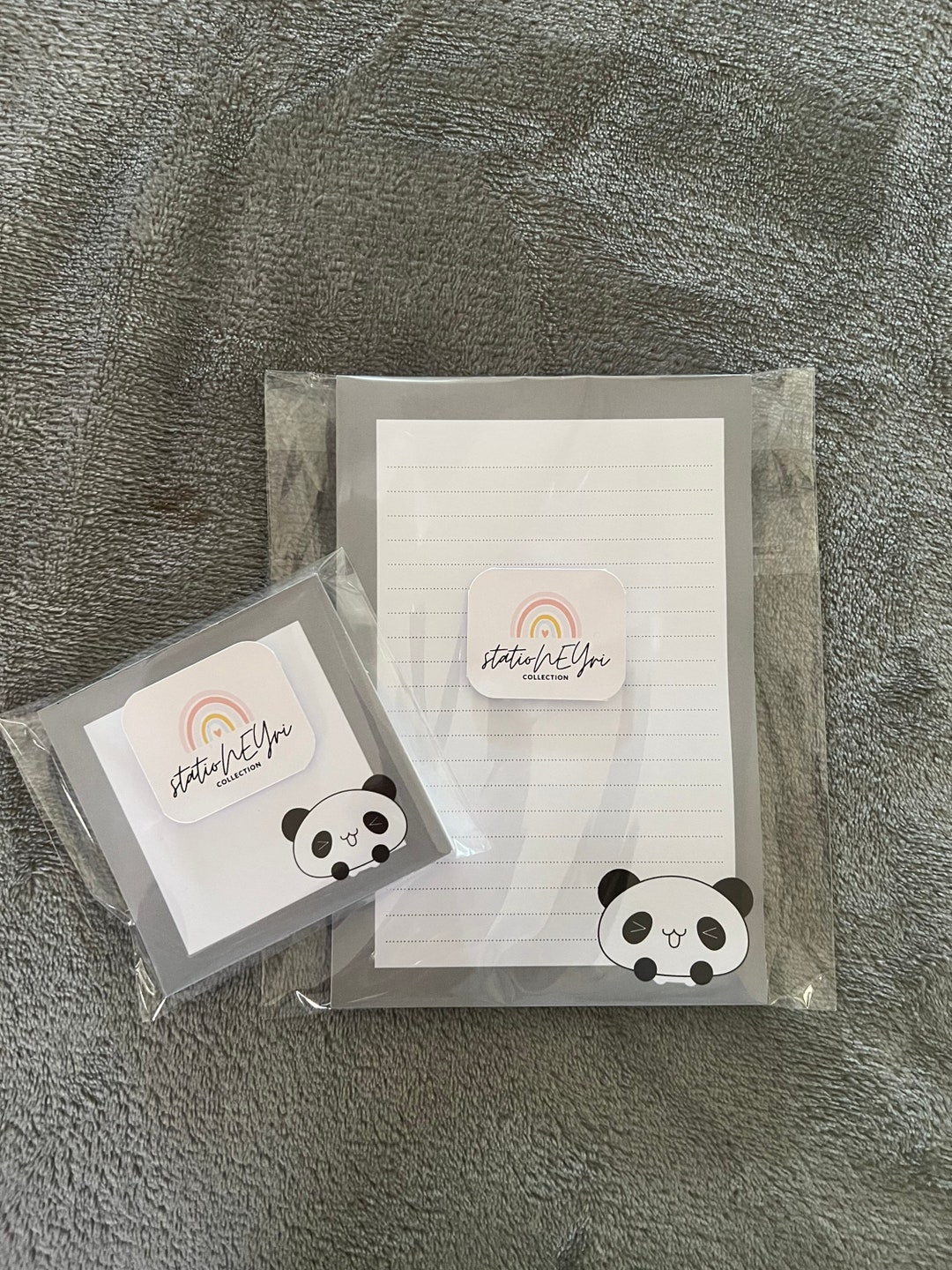 Cute PANDA SMILING Notepad Memopad Set - Etsy Australia