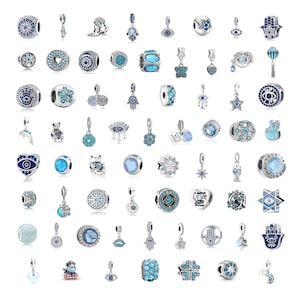 Pandoraハムサチャーム3個セット Protective Hamsa Hand Dangle Charm