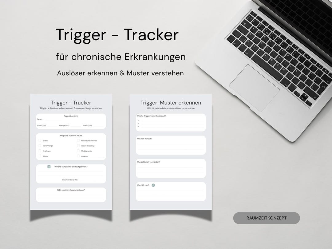 Trigger Tracker PDF for Filling Out, Identifying Triggers ...
