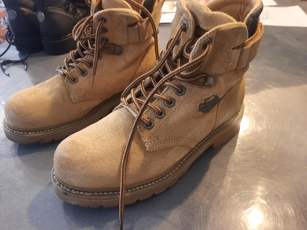 vintage Harley Davidson Boots Femme