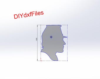 Civil War Soldier DXF DWG: CNC, Plasma, Laser & Waterjet Cut Files (Digital Download)