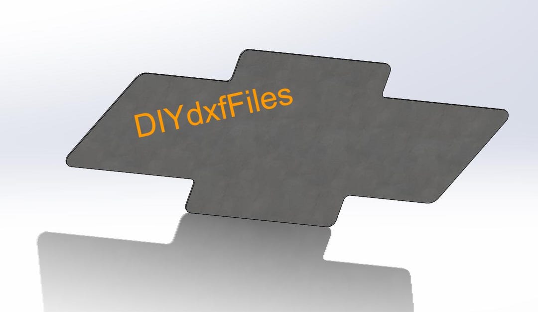 Chevrolet Logo Digital Files (dxf & Dwg) for Laser Cutting, CNC Machine ...