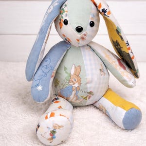 Memory Bunny Keepsake: Handmade from Meaningful Fabrics, Cherished Keepsake Toy