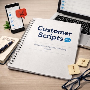 Scripts de message client professionnel | Gérer les paiements, les annulations et les demandes des clients