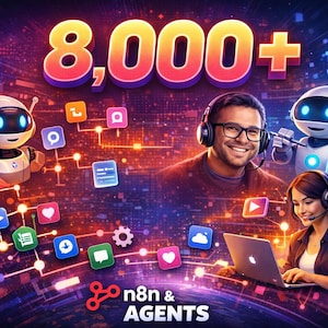 8000+ n8n Automation Templates | AI & Marketing Workflows | No-Code Business Automation Bundle