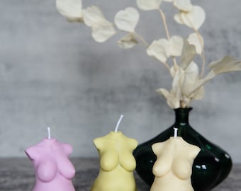 Soy Wax Body Candle - Pregnant Body Candle