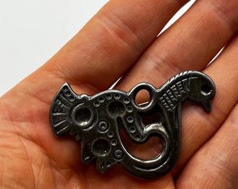 Kalevala Sterling Silver Hattulan Lintu Brooch Vintage 1997 Finnish Bird Pin Scandinavian Solki Jewelry Unique Birthday Gift Her