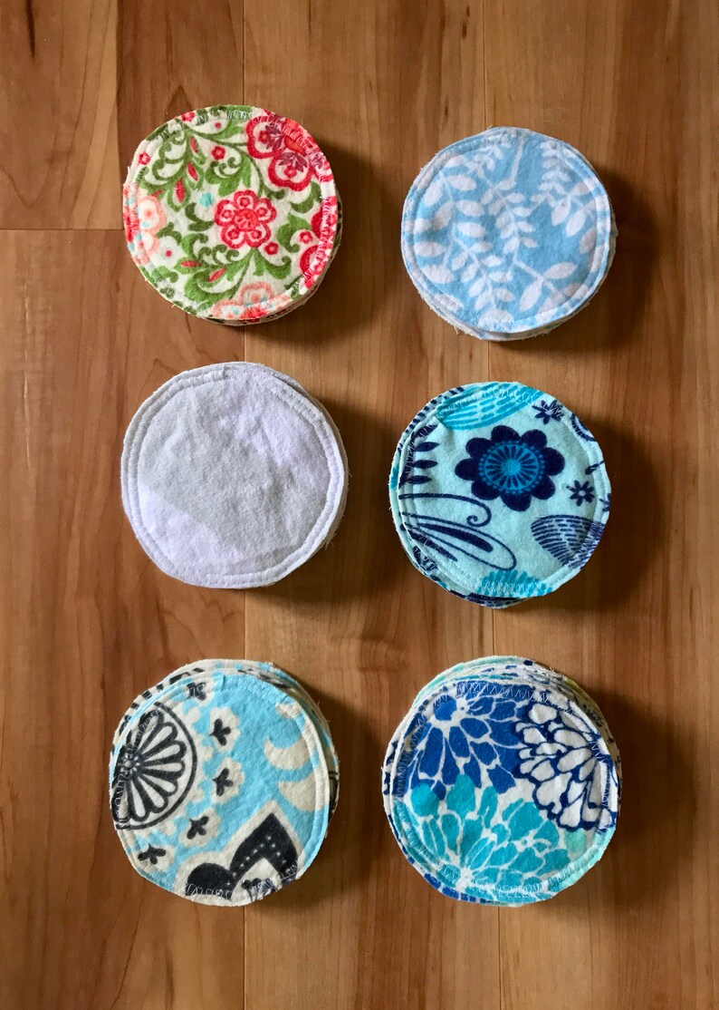Make up Remover Pads Reusable Eco Friendly Cloth Set of 6 Etsy
