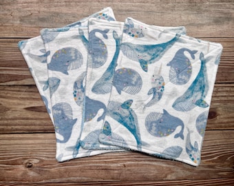 Paperless Towels Dolphins small wash Set of 4