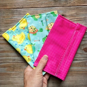 Reusable snack bags eco friendly , zero waste , and washable cloth