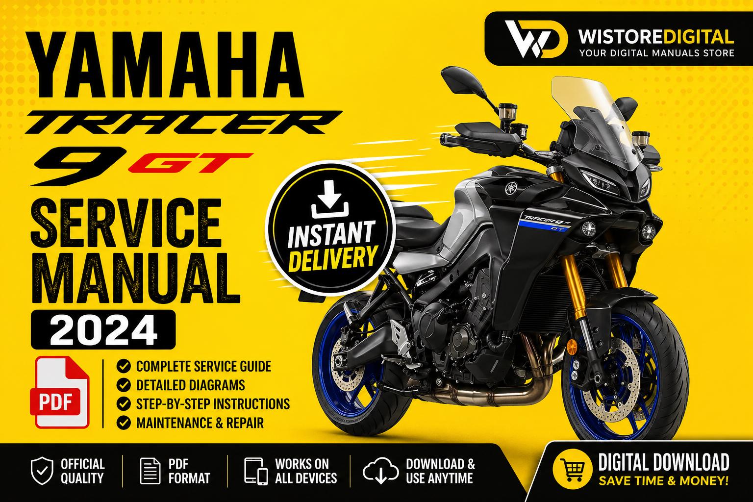 Yamaha Tracer 9 Service Manual Pdf - Etsy