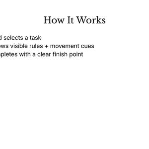 Montessori Movement Cards | Executive Function Routine System | Kids Regulation Tools (Digital Download) image 3