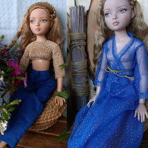 Tonner Ellowyne Wilde/Neema kläder, outfit för 16-tums docka, dockkläder