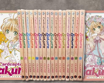 Cardcaptor Sakura-Clear Card Manga Vol 1-16 Complete Set CLAMP English Comic Books Series