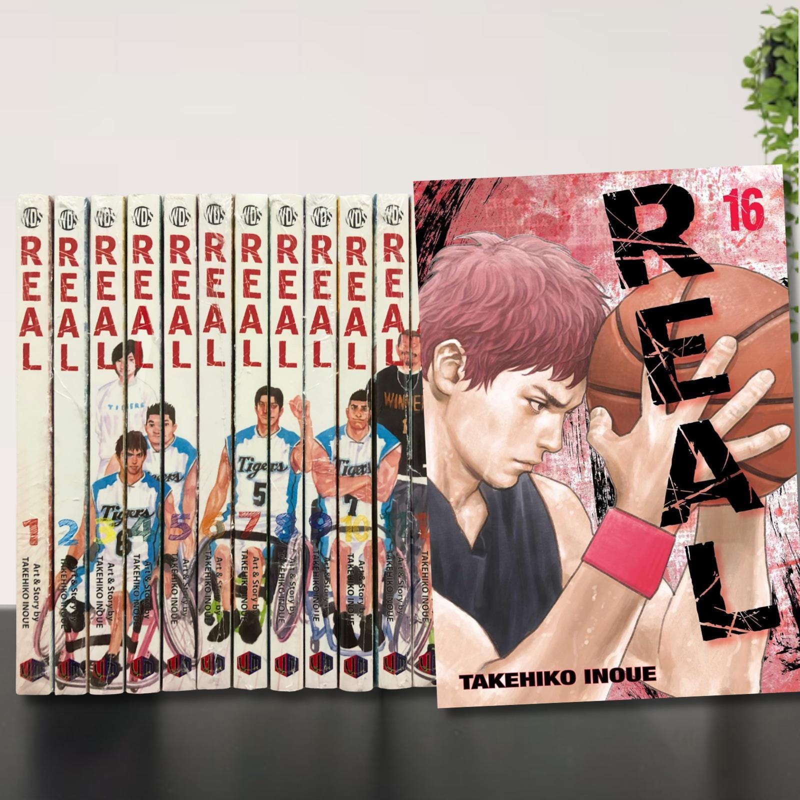 REAL Manga Volume 1-16 Complete Set English Version Comic Books