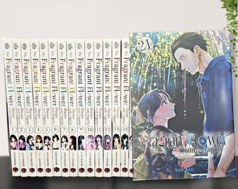 The Fragrant Flower Blooms With Dignity Volume 1-21 Manga Full Set English Edition
