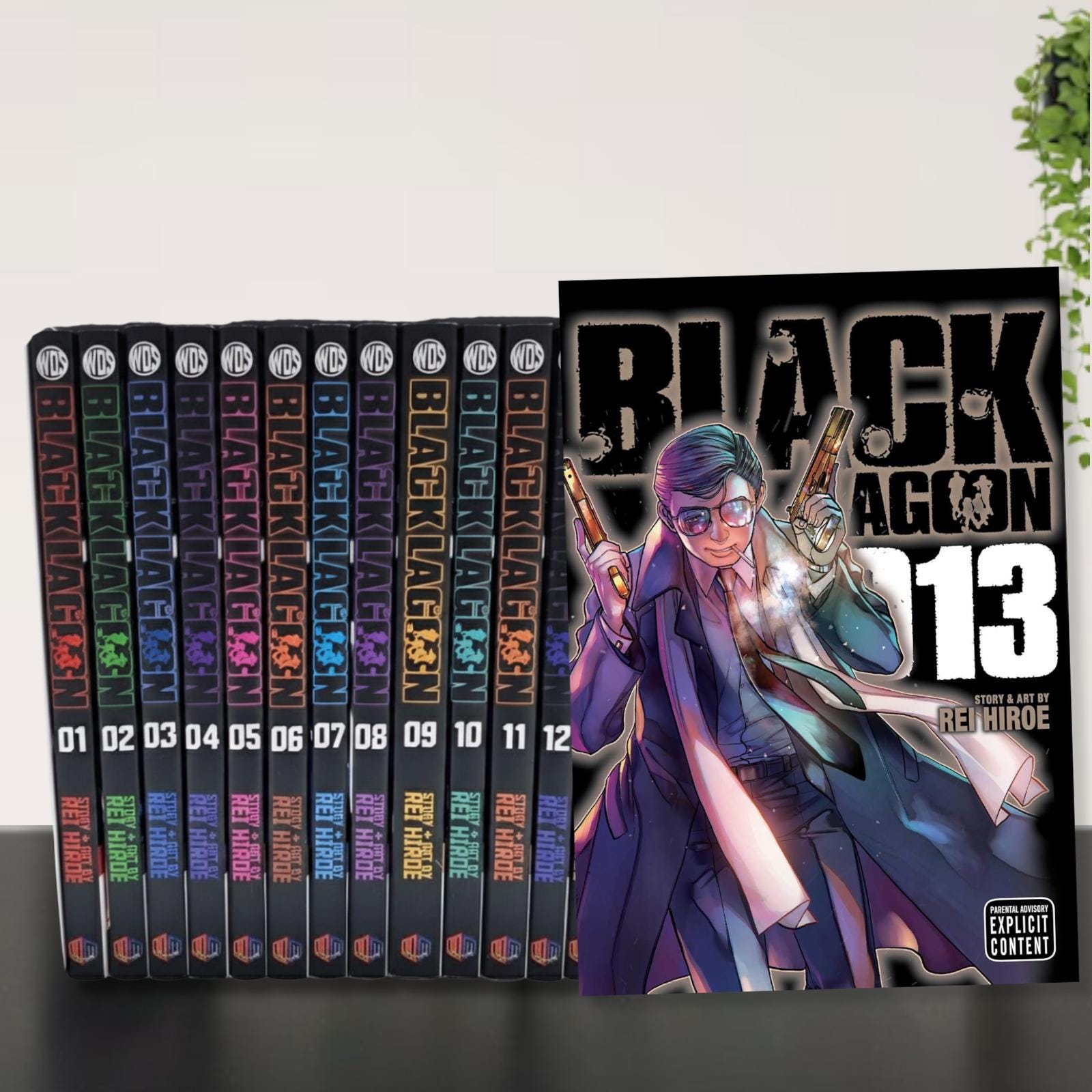 Black Lagoon Manga Volume 1-13 Full Set English Version Comic New