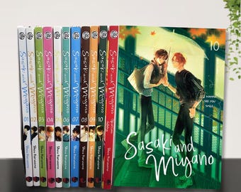 Sasaki en Miyano-manga vol 1-10 + officiële stripbloemlezing volledige set Engelse stripboeken