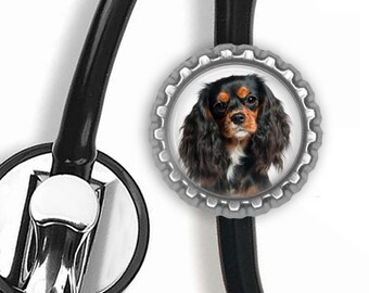 King Charles Cavalier Metal Stamped Medium Dog Spoiled Cav Small Dog Tag Steel Tag Light Weight tag Pet Tag Spoiled