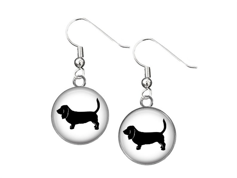 Your Boston Terrier Dog's Photo on Earrings image 3