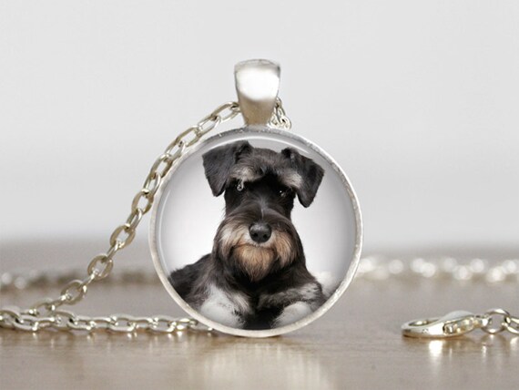 Schnauzer necklace sales