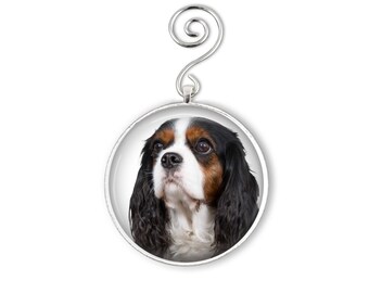 Your Cavalier King Charles Spaniel Dog's Photo on an Ornament