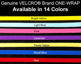 14 Color Sampler Pack - Genuine VELCRO® Brand Hook and Loop Fastener -  Doll Clothes Closure