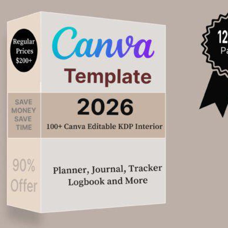 Logbook 2026 - Etsy
