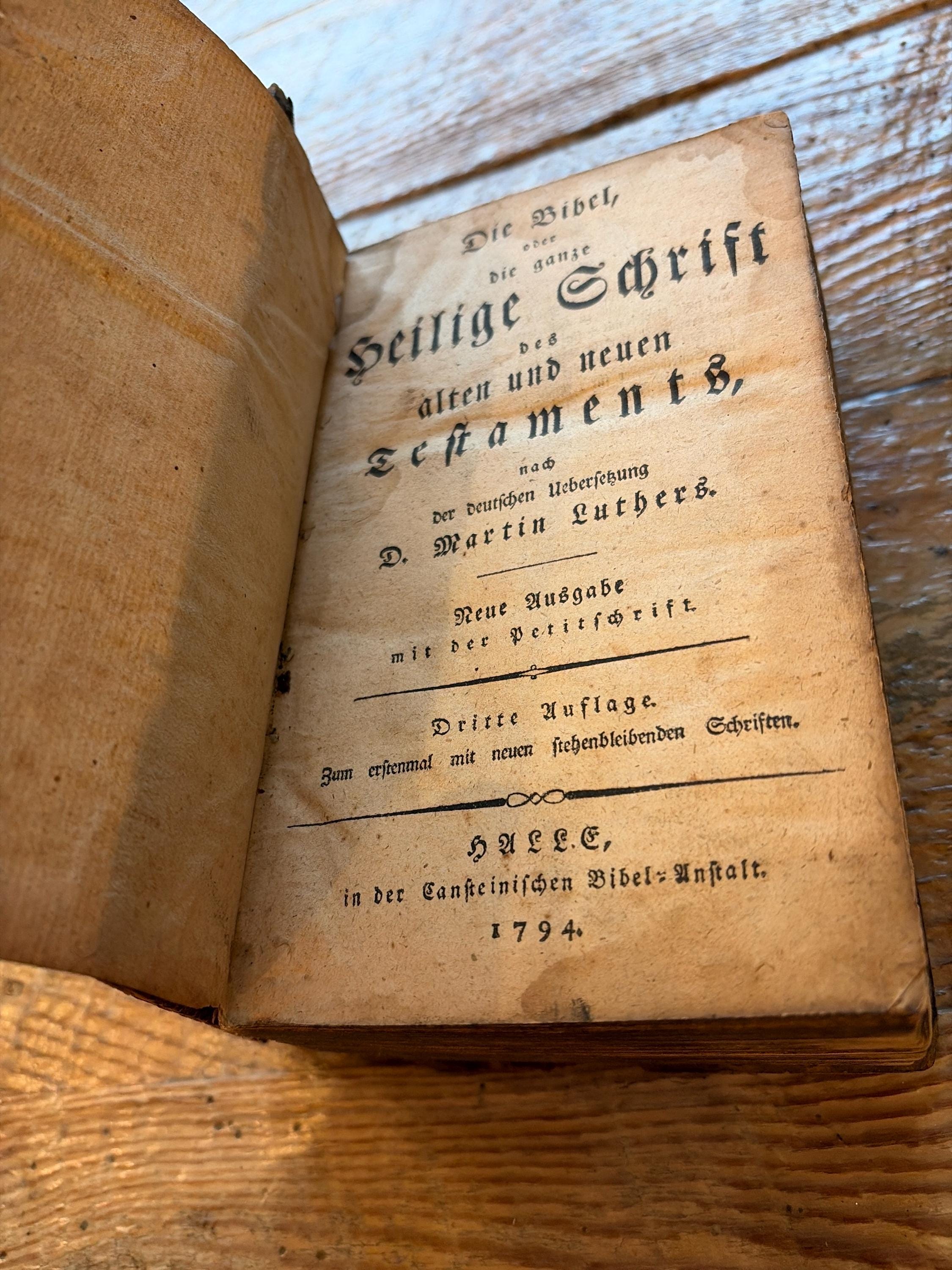 Antique german bible - Etsy 日本
