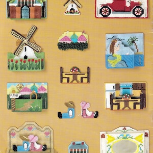 Key Keepers & More – 27 Plastic Canvas Mini Projects Pattern Book