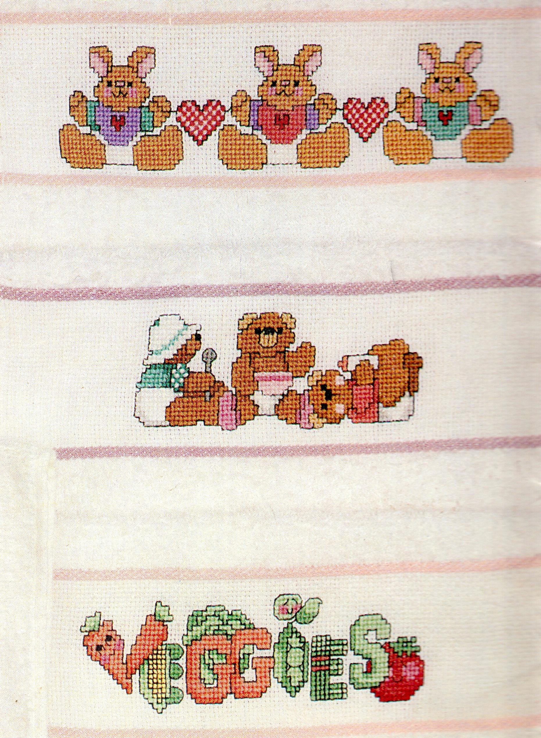 34 Baby Bib Cross Stitch Patterns PDF - Etsy