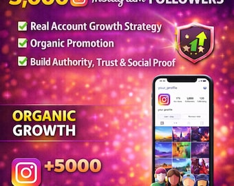5000 seguidores en Instagram, estrategia de crecimiento de cuenta real / promoción orgánica / creación de autoridad, confianza y prueba social.
