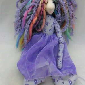 Mini cloth rag doll Lizzy pdf image 1