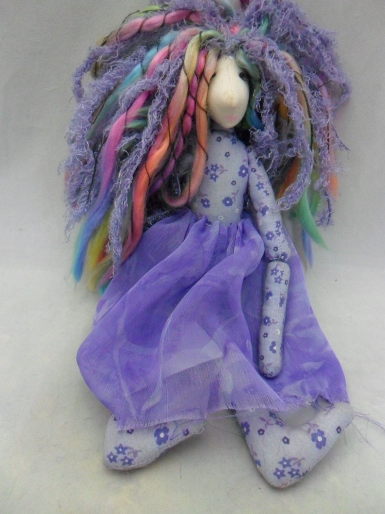 Mini cloth rag doll Lizzy pdf image 1