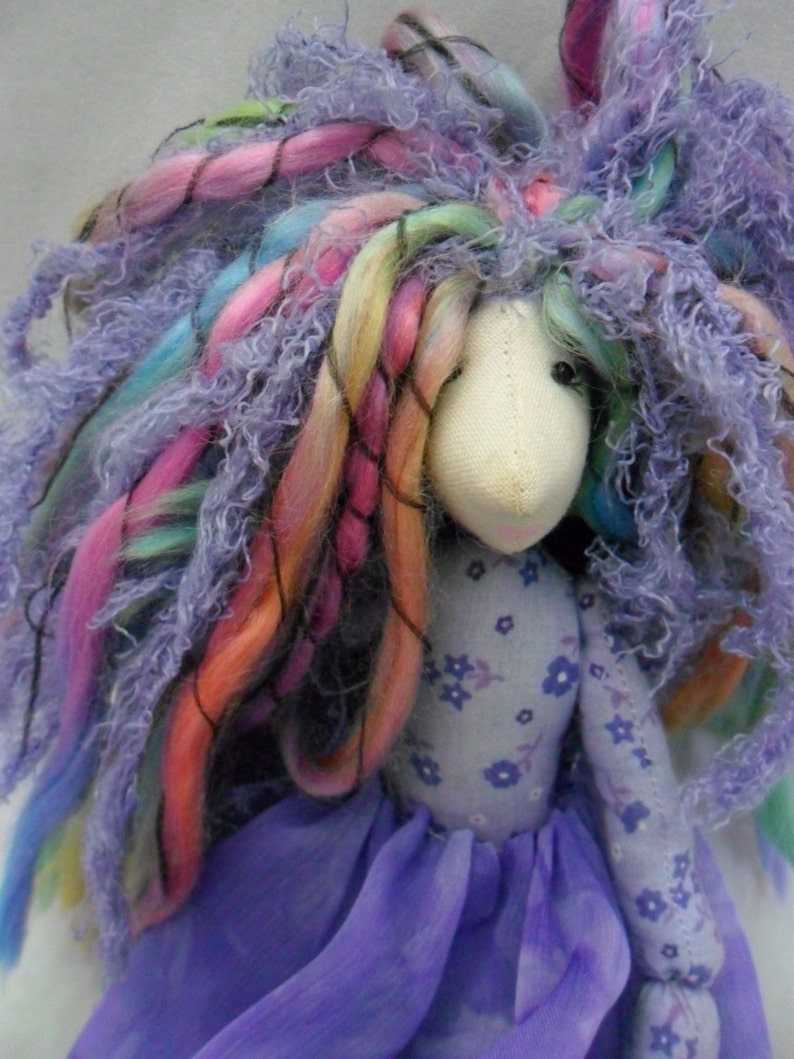 Mini cloth rag doll Lizzy pdf image 2