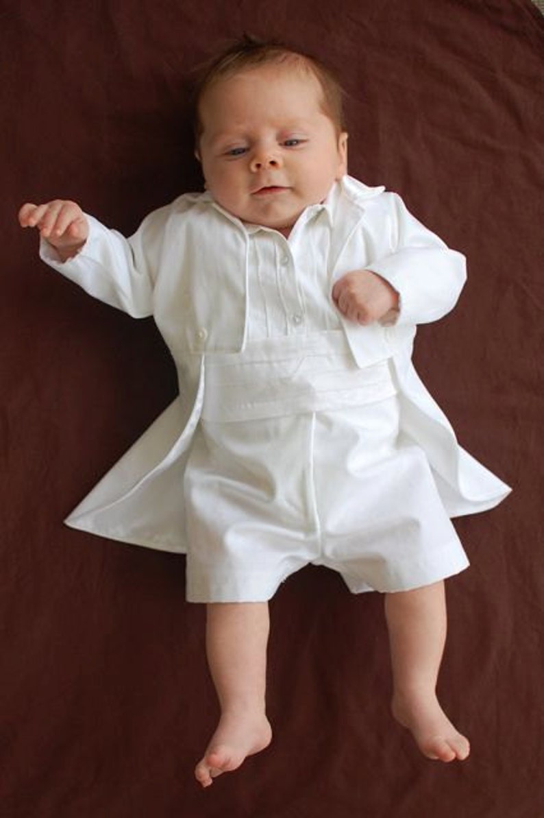 Medium Baby Tuxedo PDF INSTANT DOWNLOAD Sewing Pattern image 3