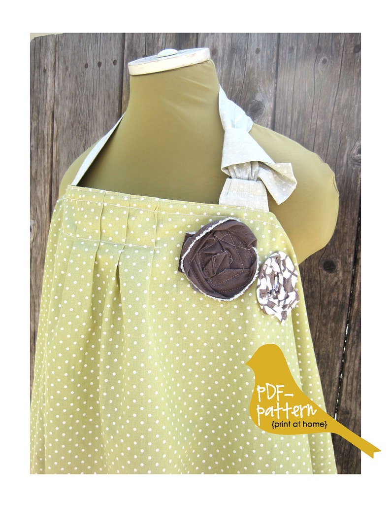 Nursing Cover PDF INSTANT DOWNLOAD Sewing Pattern image 1