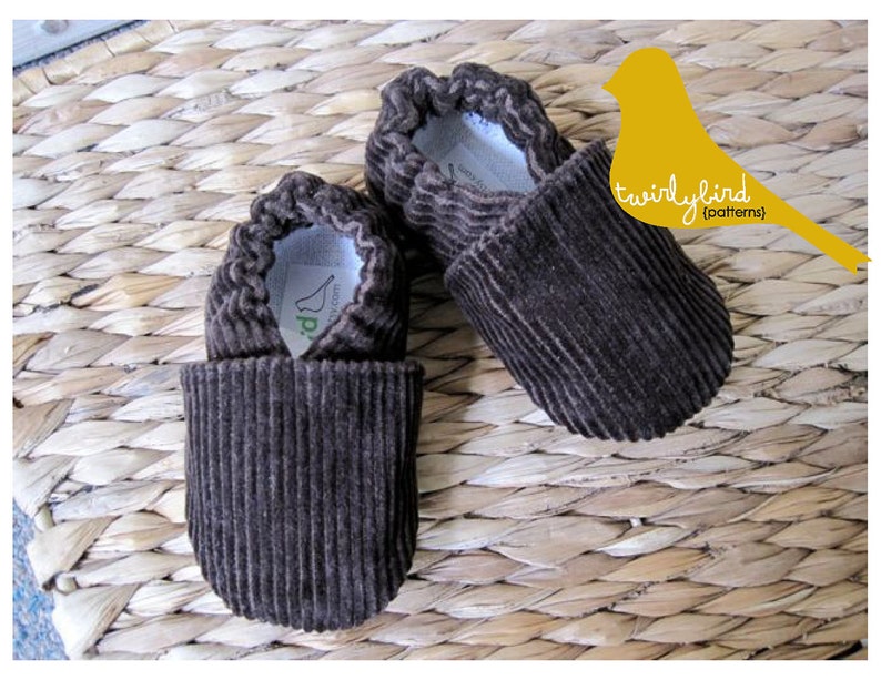 Slip-On Shoe PDF INSTANT DOWNLOAD Sewing Pattern image 1