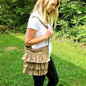 Ruffle Bag PDF INSTANT DOWNLOAD Sewing Pattern image 4