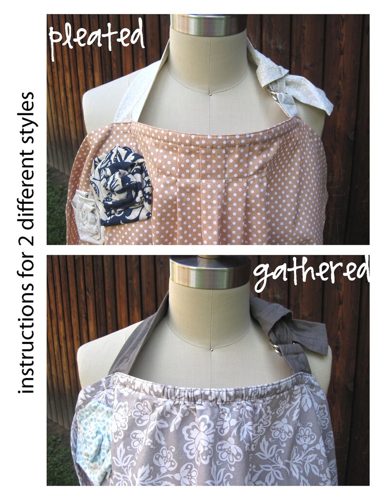 Nursing Cover PDF INSTANT DOWNLOAD Sewing Pattern image 2