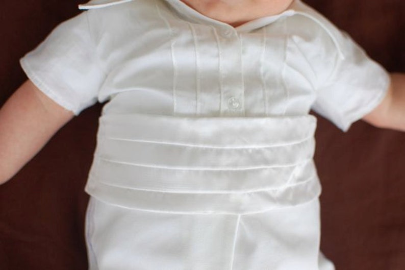 Medium Baby Tuxedo PDF INSTANT DOWNLOAD Sewing Pattern image 2