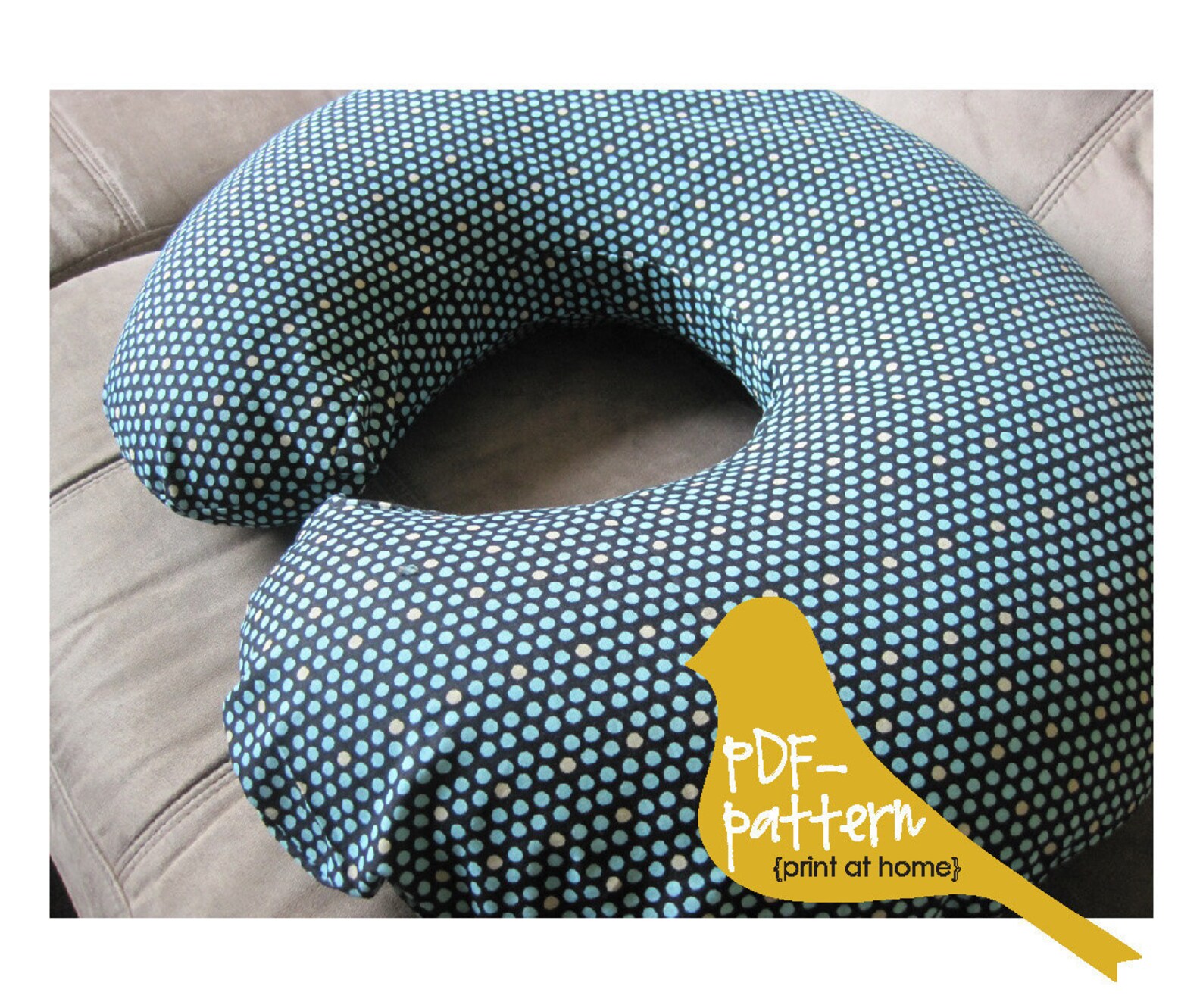 Nursing Pillow Cover INSTANT DOWNLOAD Sewing Pattern Etsy