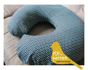 Nursing Pillow Cover (INSTANT DOWNLOAD Sewing Pattern)