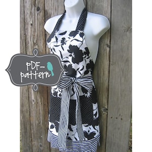 Tablier femme PDF (TÉLÉCHARGEMENT INSTANTANÉ Patron de couture)